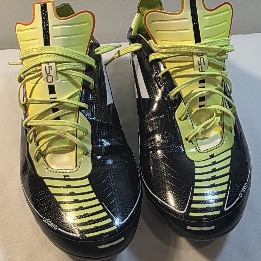 adidas Men’s Black & Yellow Indoor Soccer Shoes